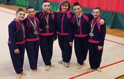Ginnastica, per la ''Progetto Ritmica San Benedetto'' brillanti risultati a Camerino
