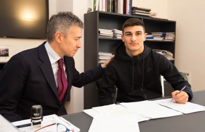 Ascoli, l'ex Orsolini passa ufficialmente in prestito al Bologna: “Sono carico e determinato”