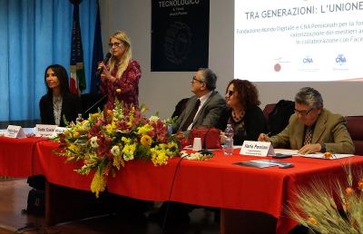Ascoli, Cna Pensionati e Fondazione Mondo Digitale presentano “Tra generazioni. L’unione crea il lavoro”
