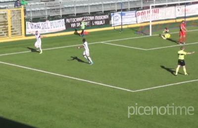 L'Aquila-Fabriano Cerreto 4-0: highlights e voci Battistini e Monaco post gara
