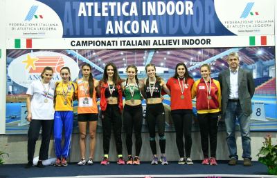Atletica, bronzo per la sambenedettese Silvestri ai Campionati Italiani allievi indoor