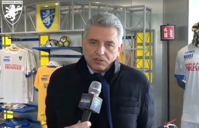 Frosinone, presidente Stirpe ringrazia chi ha aderito al crowdfunding per nuovo stadio