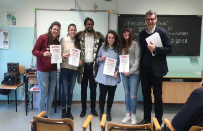 Ascoli, Sabelli al Liceo Scientifico ''Orsini'' per i progetti di start up degli studenti 