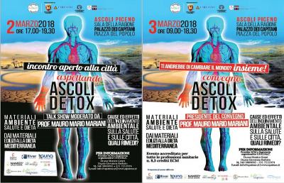 ''Ascoli-Detox'': a Palazzo dei Capitani convegno su ambiente, salute e dieta