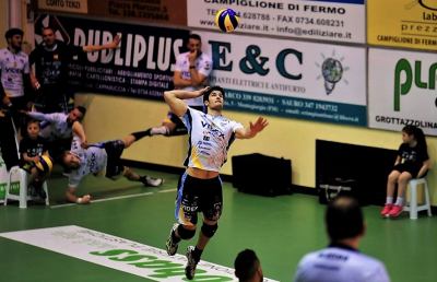 Volley Serie A2, M&G Videx Grottazzolina sconfitta al tie-break da Spoleto