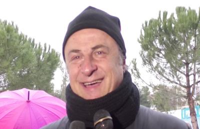 Pineto-Monticelli 2-1, voci Stallone (“Complimenti alla terna arbitrale...”) e Brocco post gara