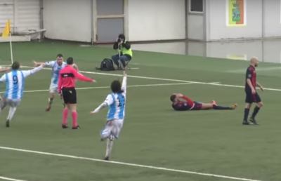 San Nicolò-L'Aquila 3-4, highlights