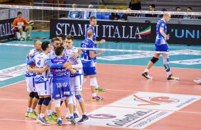 Volley Serie A2, la GoldenPlast Potenza Picena cade in casa con il Mondovì