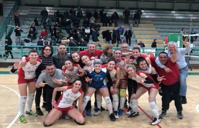 Volley femminile, importante vittoria a Montecchio della Ciu Ciu Offida