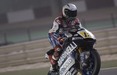 Moto2, Fenati fuori dalla zona punti in Qatar: ''Mi scivolava tanto il posteriore''