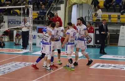 Volley Serie A2, la GoldenPlast Potenza Picena passa 3-1 ad Ortona