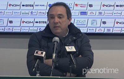 Pro Vercelli-Perugia 0-2, le voci di Grassadonia e del presidente Secondo post gara