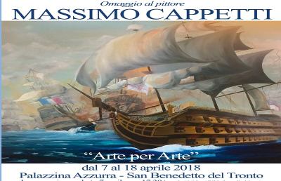 Palazzina Azzurra, inaugurata la mostra ''Arte per arte - omaggio a Massimo Cappetti''