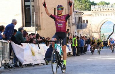 Ciclismo, FCI Marche: Filippo Baroncini show al Trofeo Città di Montelupone
