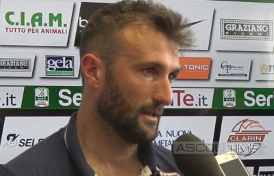 Ascoli-Carpi 2-0, la voce di capitan Poli post gara