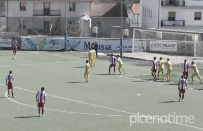 Olympia Agnonese-Vis Pesaro 1-1, highlights