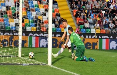 Udinese-Lazio 1-2, highlights