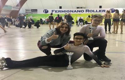 Pattinaggio artistico: Diavoli Verde Rosa, Girolami campione regionale a Fermignano