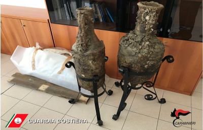 Capitaneria di Porto San Benedetto, un arresto per detenzione illecita armi e anfore