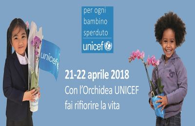 Unicef, torna l’iniziativa dell’orchidea in oltre 2.200 piazze