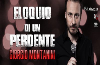 Teatro Ventidio Basso, in scena Giorgio Montanini in ''Eloquio di un perdente''