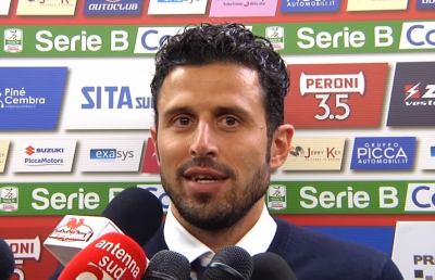 Bari-Novara 1-1, le voci di Grosso e Floro Flores post gara