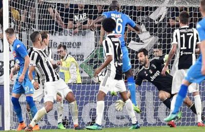 Juventus-Napoli 0-1, highlights