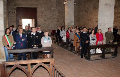 Carabinieri Ascoli Piceno, grande partecipazione alla celebrazione dell'Appuntato Fazzini