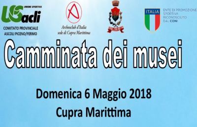 Cupra Marittima, terza tappa del progetto ''Camminata dei musei''