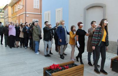 Cupra, l'artista italiana Liuba presenta il video ''Tiresia Marittima''
