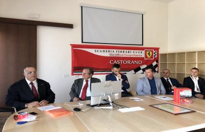 Castorano, inaugurata la ''Scuderia Ferrari Club'' numero 187 al mondo