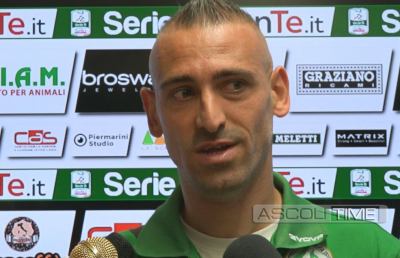 Ascoli-Avellino 1-1, la voce di Castaldo post gara