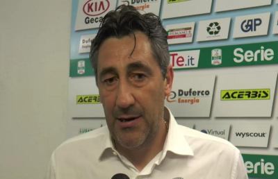 Virtus Entella: esonerato Aglietti, squadra a Volpe. Gozzi: ''Decisione dolorosa''