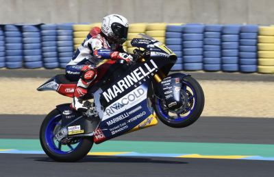 Moto2, Fenati ottavo dopo le prime prove libere del Gran Premio di Francia
