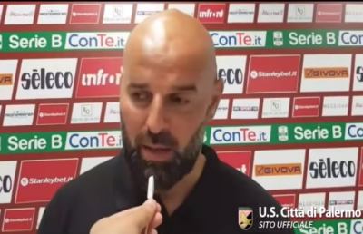 Salernitana-Palermo 0-2, le voci di Stellone e Rispoli post gara