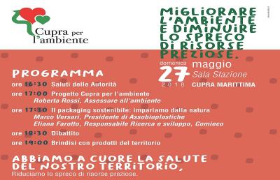 Cupra Marittima, si presenta il progetto ''Cupra per l’Ambiente''