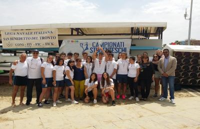 Canottaggio, brillano gli studenti del Liceo Scientifico ''Rosetti'' di San Benedetto