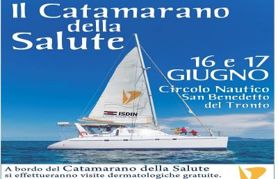 San Benedetto: arriva il ''Catamarano della Salute'', valutazioni dermatologiche a bordo