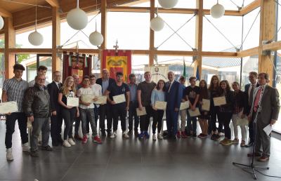 Unione Province Italiane: consegnate borse a studenti di Amatrice, Accumoli e Arquata