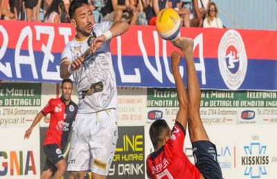 Beach soccer Serie A-On, tutto facile per l'Happy Car Samb contro Nettuno