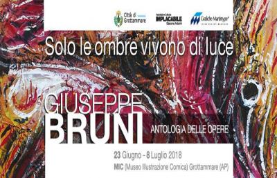 Grottammare, al Museo dell'Illustrazione Comica la mostra dell'artista Bruni