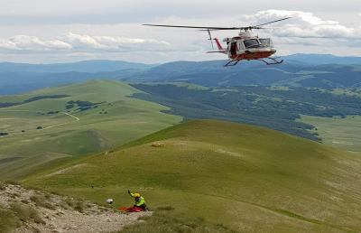 Vigili del fuoco di Ascoli, soccorso e recupero escursionista ad Arquata del Tronto