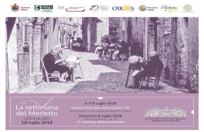 Offida,  appuntamento con la IX edizione de ''La Settimana del merletto''