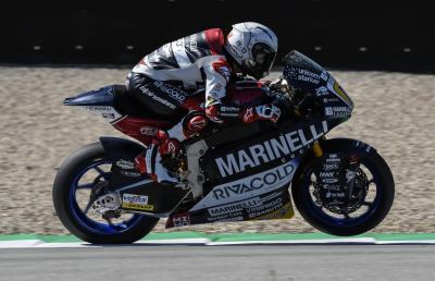 Moto2, Fenati subito a suo agio nelle prime libere sul circuito di Assen