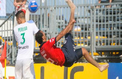 Beach soccer Serie A-On, l'Happy Car Samb ne rifila 8 alla matricola Unione Bragno