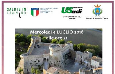 Acquaviva Picena, tornano anche nel 2018 le camminate estive