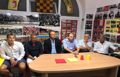 Real Giulianova, presentato ufficialmente il nuovo allenatore Stallone. Al suo fianco Terrani