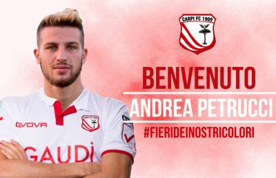 Serie B, colpo a sorpresa del Carpi che si rinforza con l'ascolano Petrucci
