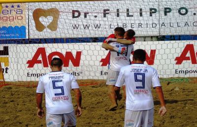 Beach soccer, l'Happy Car Samb continua a vincere in una sfortunatissima Coppa Italia