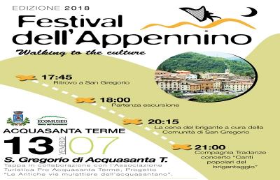 Festival dell’Appennino, doppia tappa ad Acquasanta Terme e Montemonaco